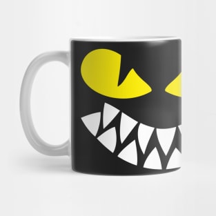 Dragon Smiles Design, Funny Cartoon Dragons, Naughty Smiling Dragon Mug